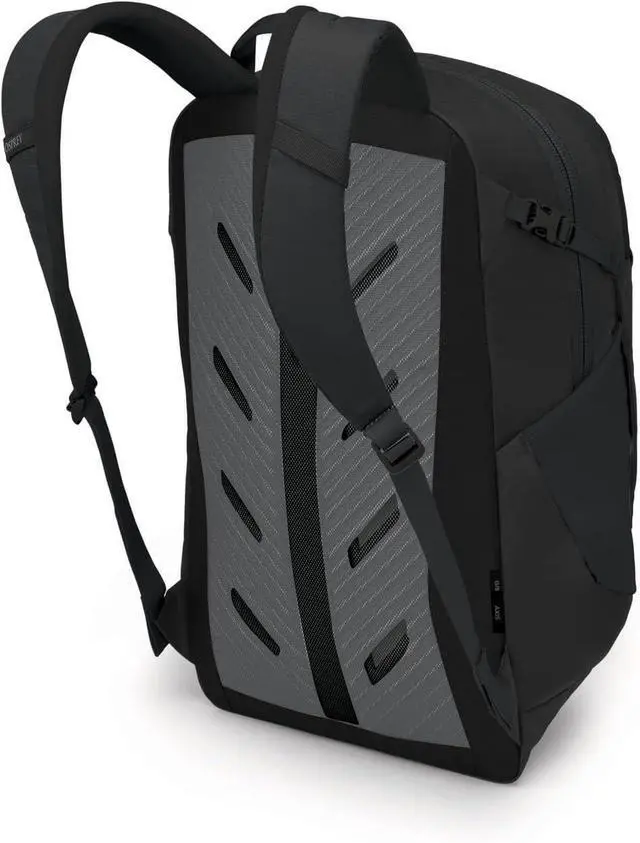 Alt view image 7 of 7 - Axis Laptop Backpack Sleek, Urban-Ready Everyday Pack with Laptop Sleeve, Dual Water Bottle Pockets, and Compression Straps Ideal for College, City Commutes, and Casual Travel, Black