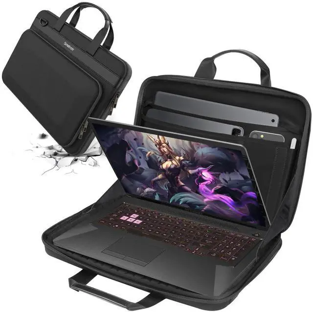 Main image of Heavy Duty Hard Case for 18 inch ASUS ROG Strix Scar 18 2025/2024 | for 18 inch ASUS ROG Strix SCAR 18 2023 Gaming,ROG Strix G18 2025/2024/2023 Gaming Laptop Waterproof Handbag (A800XL)