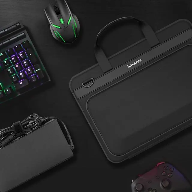 Alt view image 2 of 7 - Heavy Duty Hard Case for 18 inch ASUS ROG Strix Scar 18 2025/2024 | for 18 inch ASUS ROG Strix SCAR 18 2023 Gaming,ROG Strix G18 2025/2024/2023 Gaming Laptop Waterproof Handbag (A800XL)