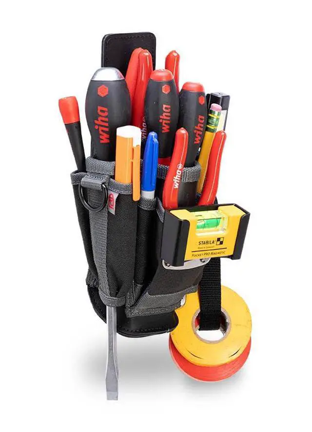 Alt view image 4 of 4 - Pro Pac MP1X (Leather Backed Small-Sized Tool Pouch)