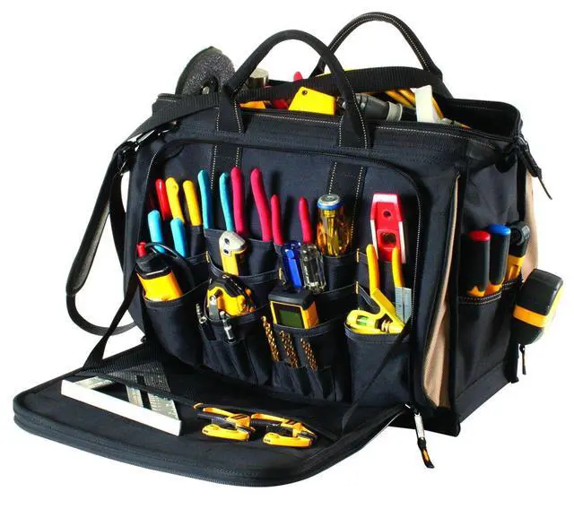 Alt view image 4 of 7 - 1539 Multi-Compartment 50 Pocket Tool Bag