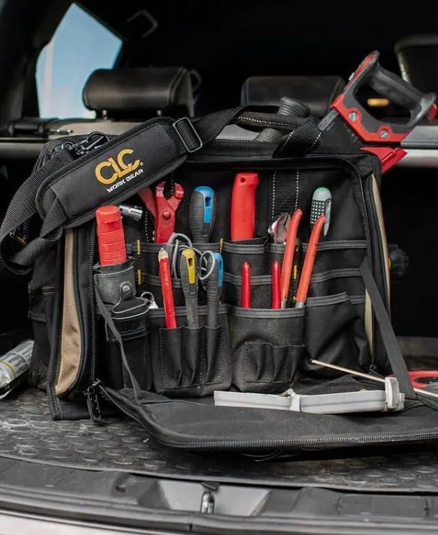 Alt view image 7 of 7 - 1539 Multi-Compartment 50 Pocket Tool Bag