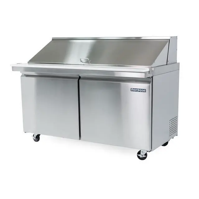 Alt view image 3 of 3 - Commercial 15 cu. ft. Refrigerator in Stainless Steel