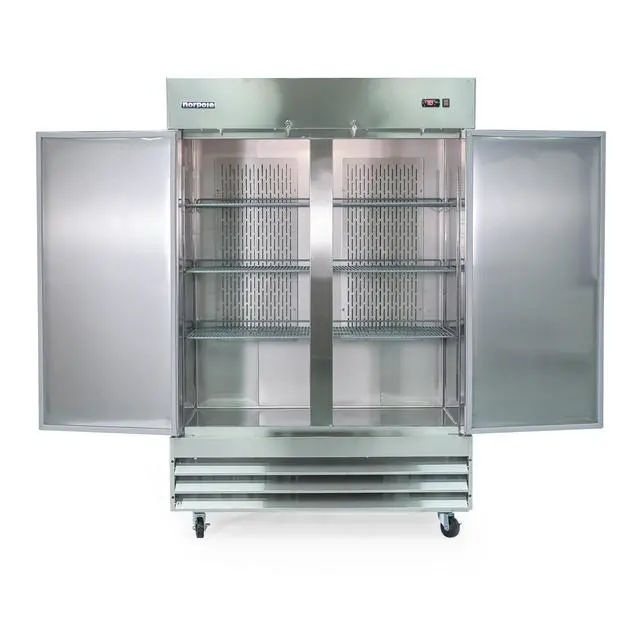 Alt view image 2 of 6 - Commercial 48 cu. ft. Refrigerator in Stainless Steel