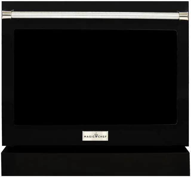 Main image of 30 in. Black Range Door for Pro Style Ranges