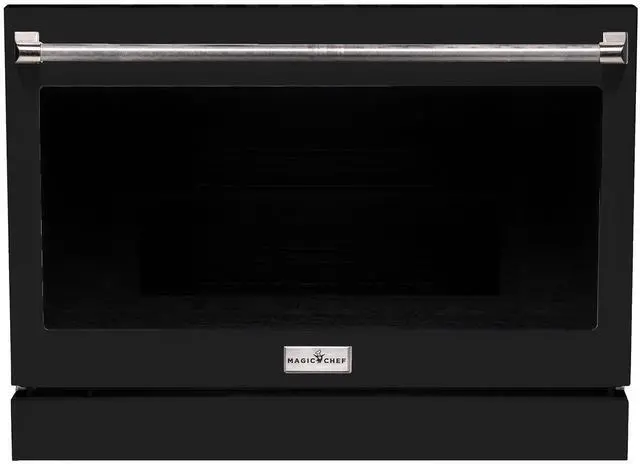 Main image of 36 in. Black Range Door for Pro Style Ranges