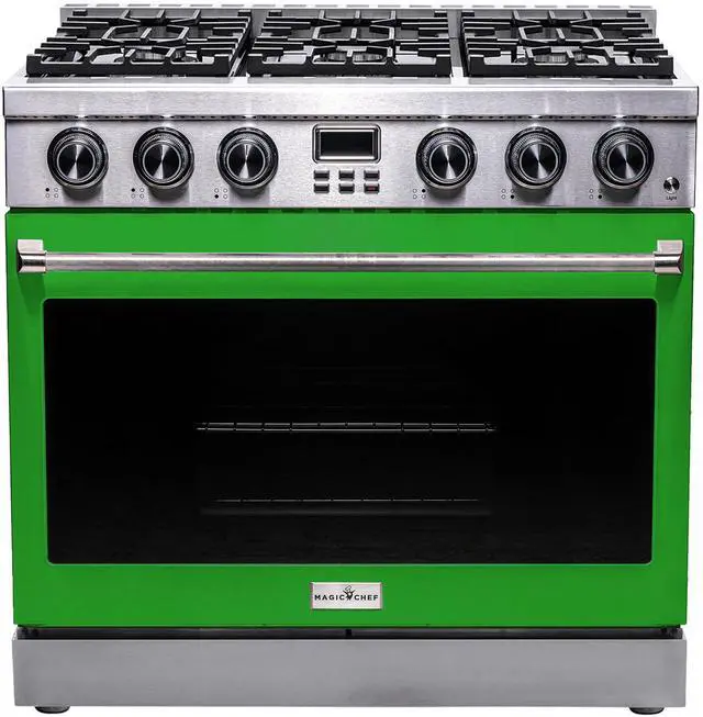Main image of 36 in. Green Range Door for Pro Style Ranges