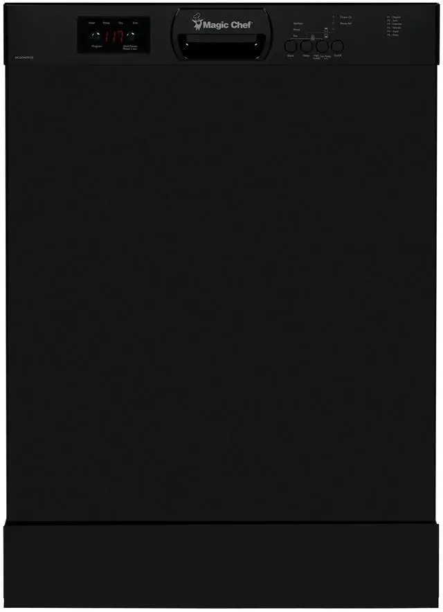 Main image of 24 in. Front Control Built-in Tall Stainless Steel Tub Dishwasher in Black