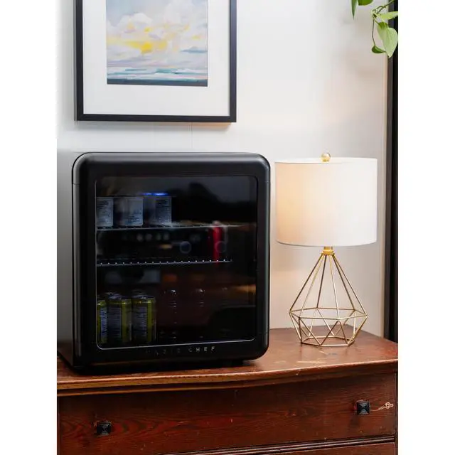 Alt view image 5 of 6 - Magic Chef MCB17CHB Beverage Cooler, Black