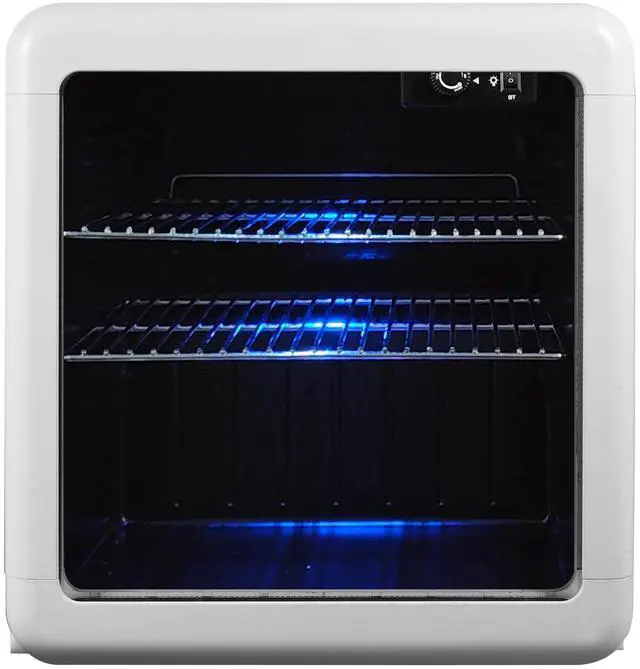 Main image of 1.7 cu. ft. Retro Mini Beverage Cooler in White