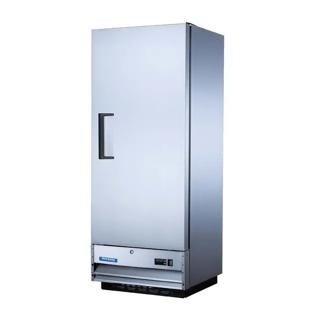 Alt view image 3 of 5 - Commercial 12 cu. ft. Frost Free Single Door Freezer in Stainless Steel