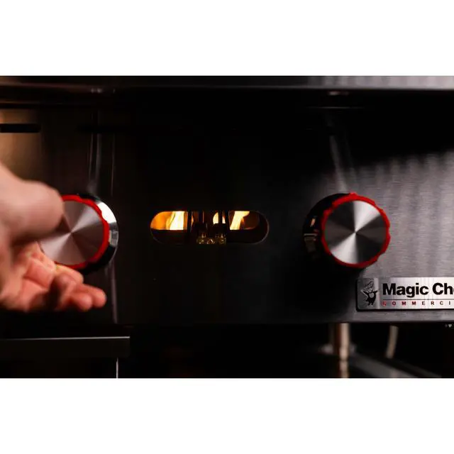 Alt view image 6 of 6 - 36 in. Commercial Countertop Radiant Charbroiler in Stainless Steel