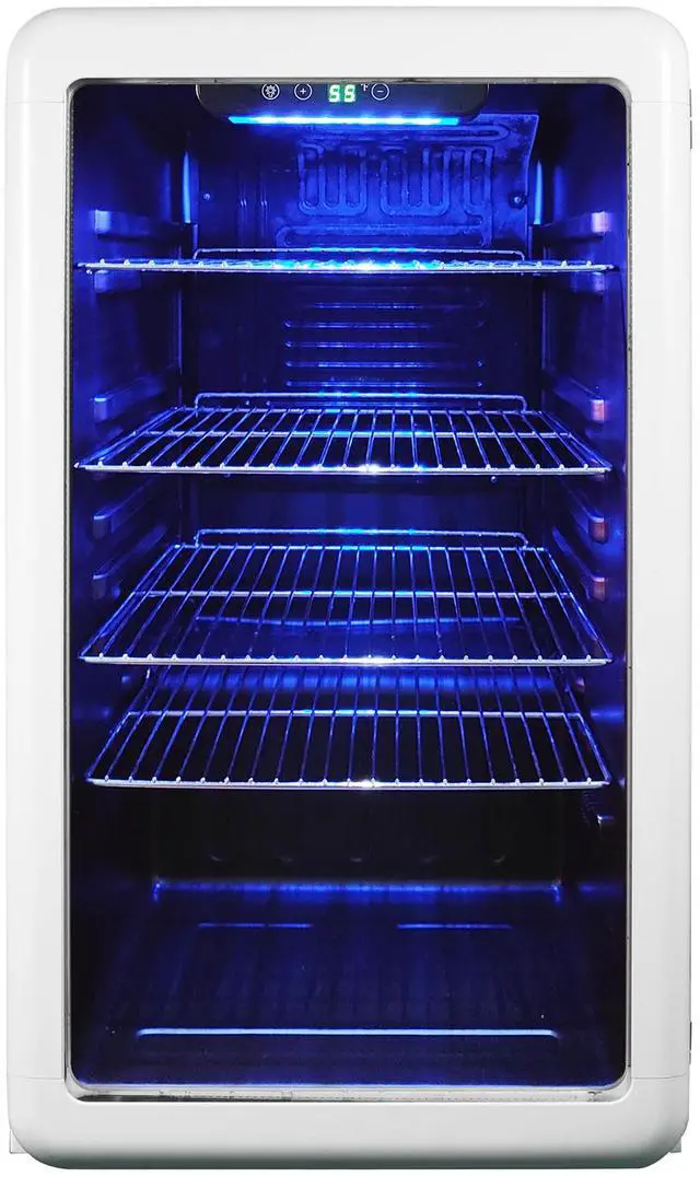 Main image of 3.4 cu. ft. Retro Beverage Cooler, in White