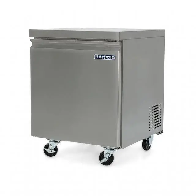 Alt view image 4 of 6 - Commercial 6 cu. ft. Under Counter Refrigerator in Stainless Steel