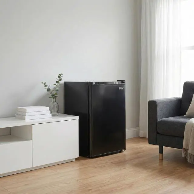 Alt view image 6 of 7 - 2.6 cu. ft. Mini Fridge in Black, ENERGY STAR