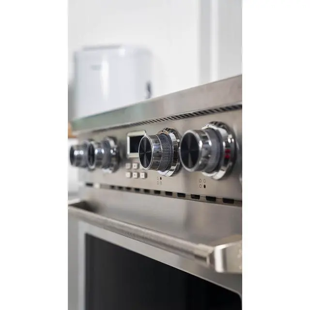 Alt view image 6 of 6 - Pro-Style 30 in. 4-Element Slide-In Electric Range with Convection in Stainless