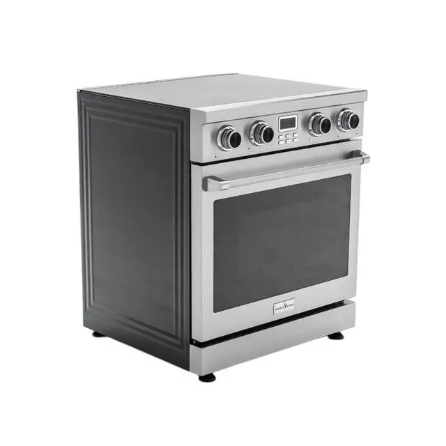 Alt view image 3 of 6 - Pro-Style 30 in. 4-Element Slide-In Electric Range with Convection in Stainless