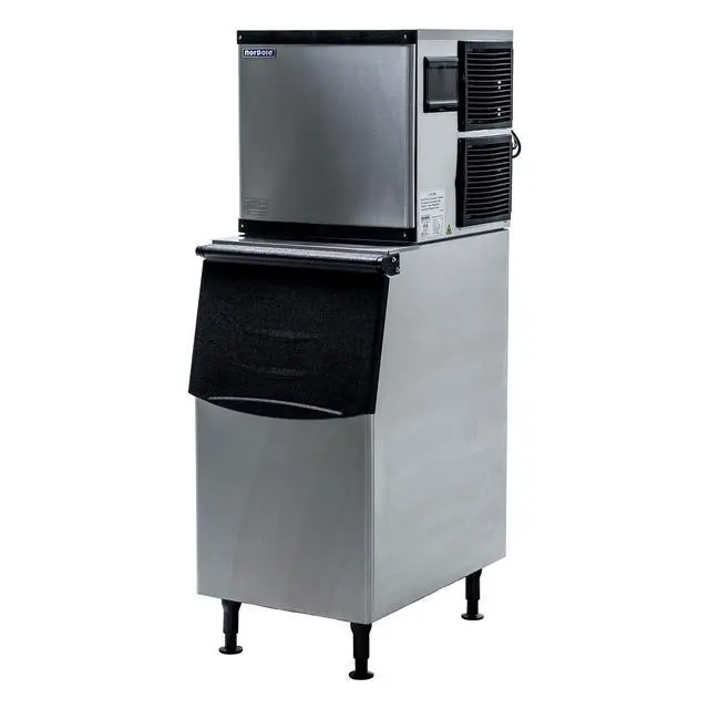 Alt view image 3 of 5 - Commercial 350 lb. Freestanding Ice Maker Bin in Stainless Steel