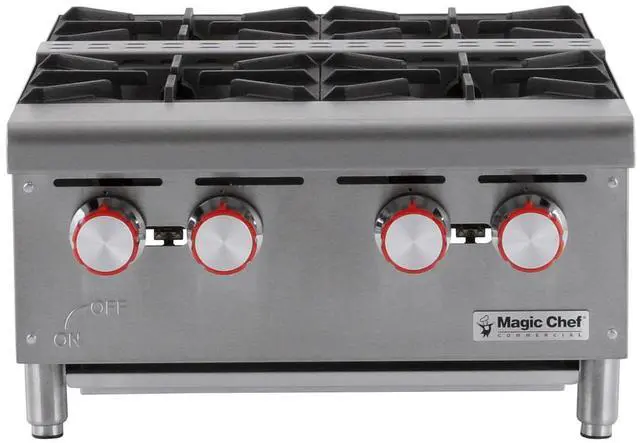 Main image of Commercial 24 in. Countertop Natural Gas Hot Plate