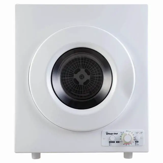 Main image of 3.5 cu. ft. Compact Electric Dryer in White