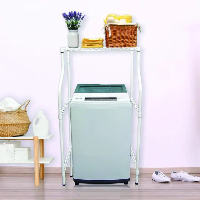 Alt view image 7 of 7 - Magic Chef Top Load Compact Washer with LED Display, 6 Cycles, Delay Start Function, 3 Water Levels & 3 Temperature Settings, White, 1.7 Cubic Feet