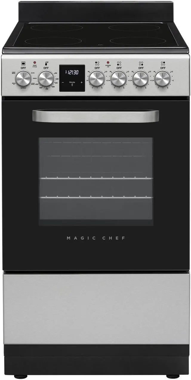 Main image of 20 in. 4-Burner Freestanding Electric Range in Stainless Steel