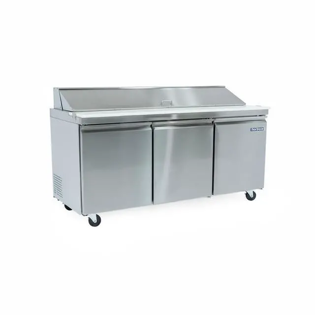 Alt view image 2 of 4 - Commercial 18 cu. ft. Refrigerator in Stainless Steel