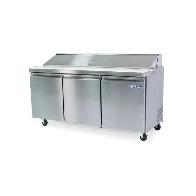 Alt view image 3 of 4 - Commercial 18 cu. ft. Refrigerator in Stainless Steel