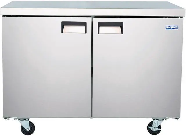 Main image of Commercial 47 in. 12 cu. ft. Under Counter Freezer in Stainless Steel