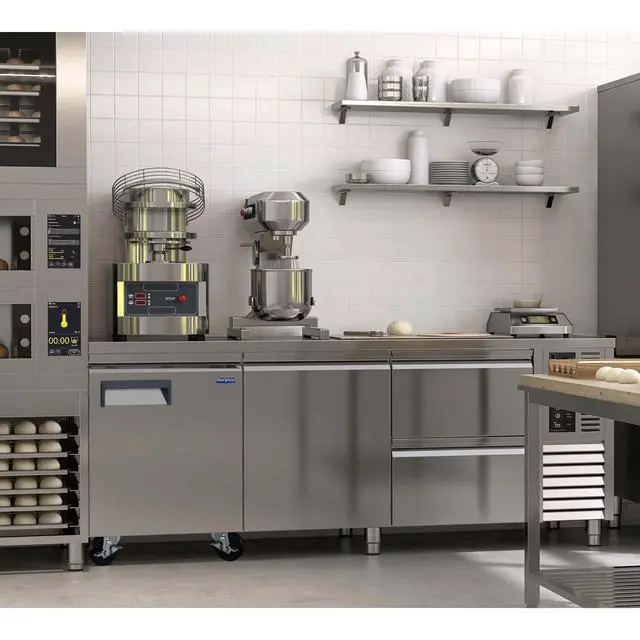 Alt view image 5 of 5 - Commercial 27 in. 6 cu. ft. Under Counter Freezer in Stainless Steel