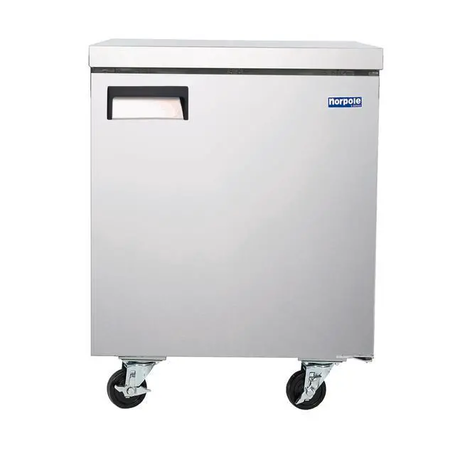 Main image of Commercial 27 in. 6 cu. ft. Under Counter Freezer in Stainless Steel