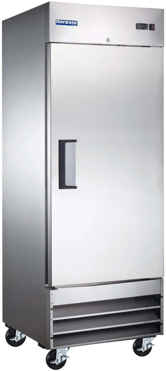 Alt view image 2 of 4 - Commercial 29 in. 23 cu. ft. Frost Free Single Freezer in Stainless Steel