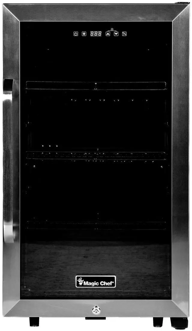 Main image of Commercial 18.9 in. W. Single Zone 83 Can Cooler in Stainless Steel