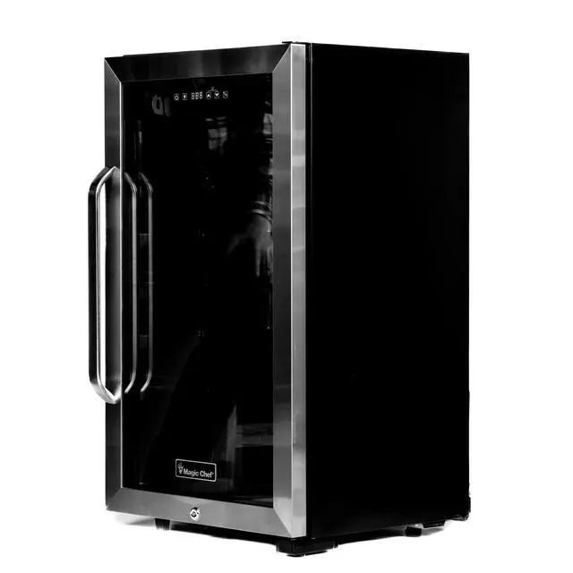 Alt view image 2 of 4 - Commercial 18.9 in. W. Single Zone 83 Can Cooler in Stainless Steel