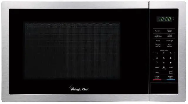 Main image of 0.9 cu. ft. Countertop Microwave 900-Watt Digital Touch In Stainless