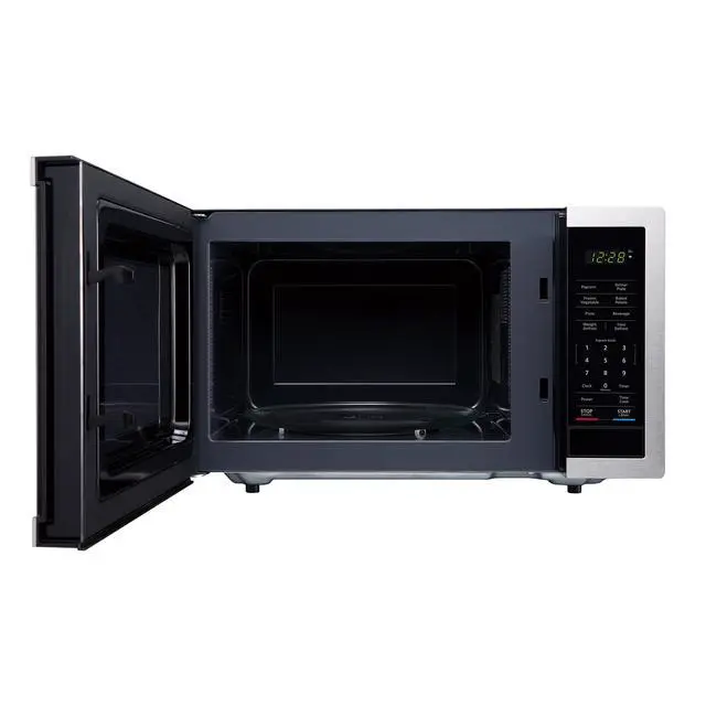 Alt view image 2 of 5 - 0.9 cu. ft. Countertop Microwave 900-Watt Digital Touch In Stainless