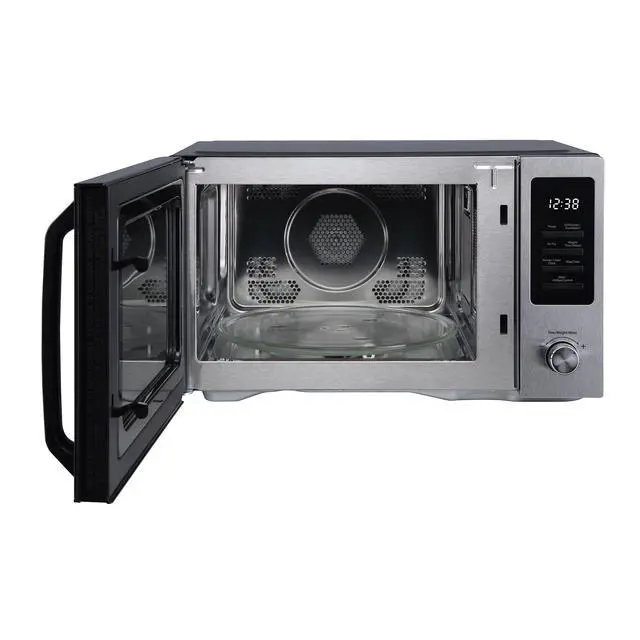 Alt view image 2 of 6 - 1.0 cu. ft. Countertop Microwave in Stainless and Black with Air Fryer
