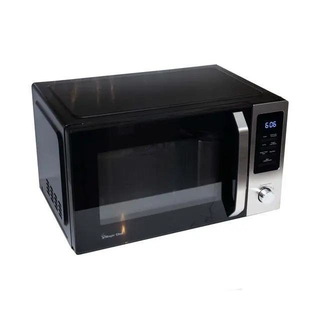 Alt view image 3 of 6 - 1.0 cu. ft. Countertop Microwave in Stainless and Black with Air Fryer
