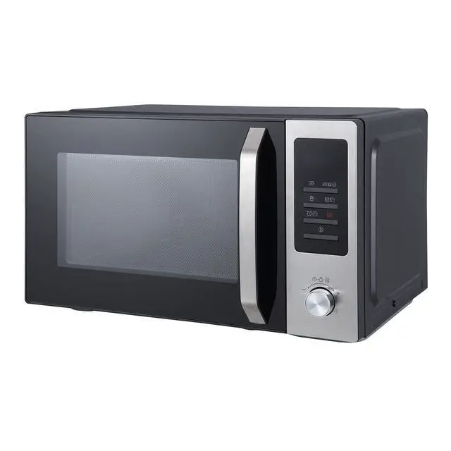 Alt view image 4 of 6 - 1.0 cu. ft. Countertop Microwave in Stainless and Black with Air Fryer