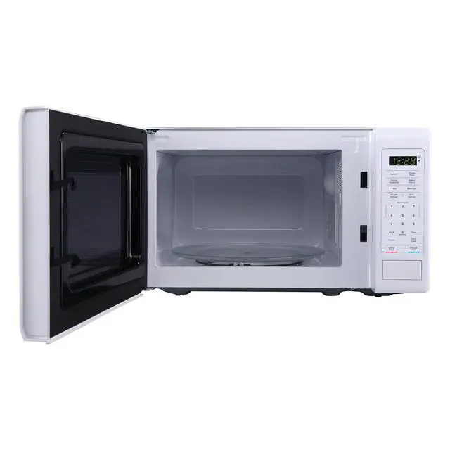Alt view image 2 of 5 - 0.7 cu. ft. Countertop Microwave 700-Watt Digital Touch in White