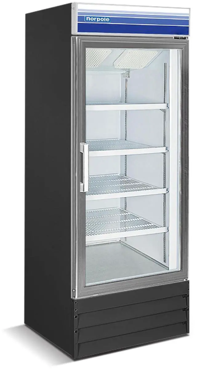 Main image of Commercial 27 in. 13 cu. ft. Merchandiser Upright Freezer in Black