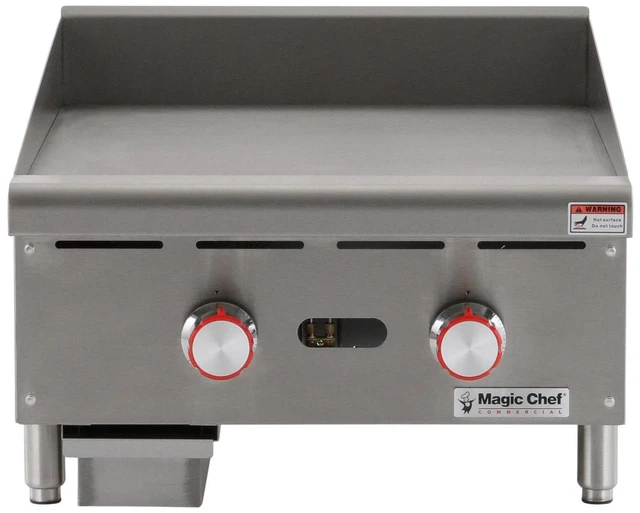 Main image of 24 in. Commercial Thermostatic Gas Griddle in Stainless