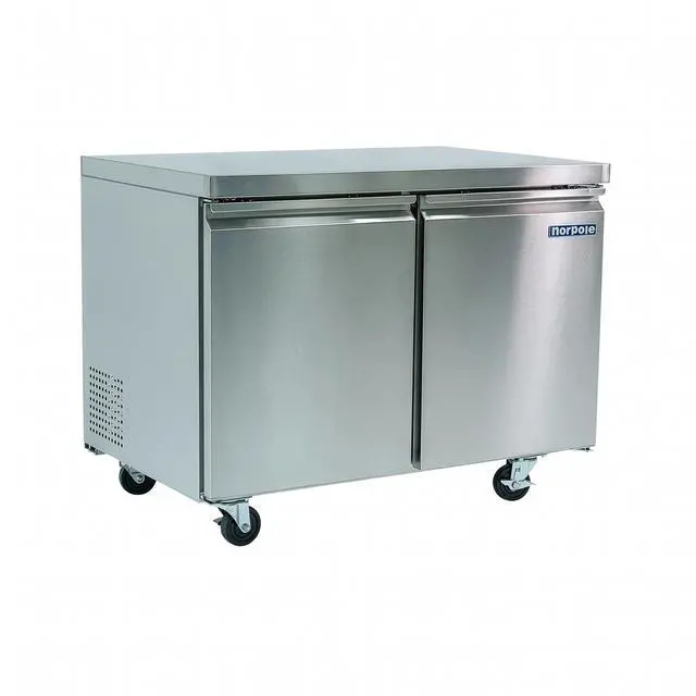 Alt view image 2 of 4 - Commercial 36 in. 8.9 cu. ft. Under Counter Refrigerator in Stainless Steel
