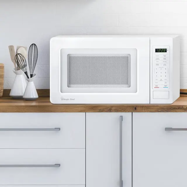 Alt view image 5 of 5 - 0.7 cu. ft. Countertop Microwave 700-Watt Digital Touch in White