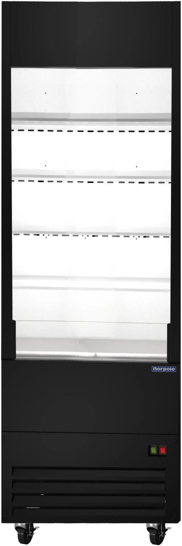 Main image of Commercial 30 in. 23.6 cu. ft. Open Air Merchandiser in Black