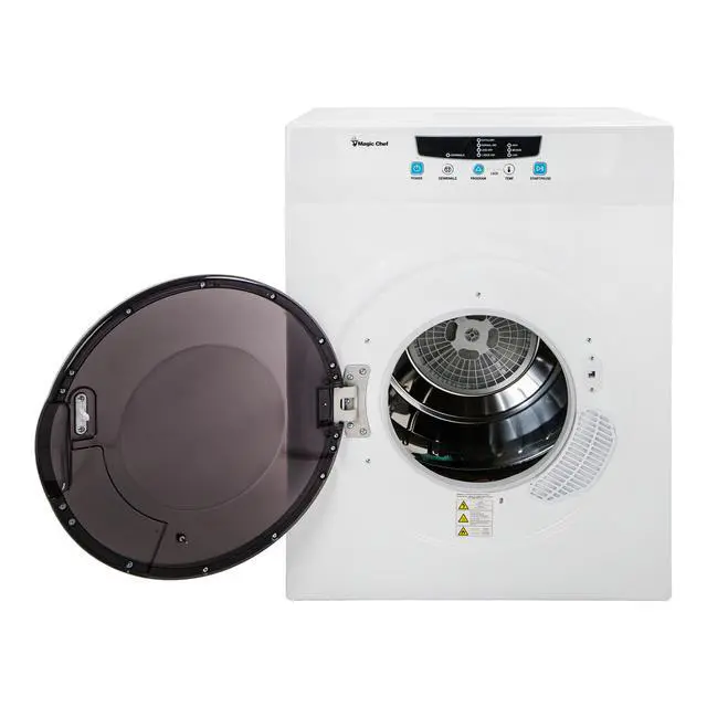 Alt view image 12 of 15 - Magic Chef MCSDRY35W 3.5 Cubic-ft Electric Dryer
