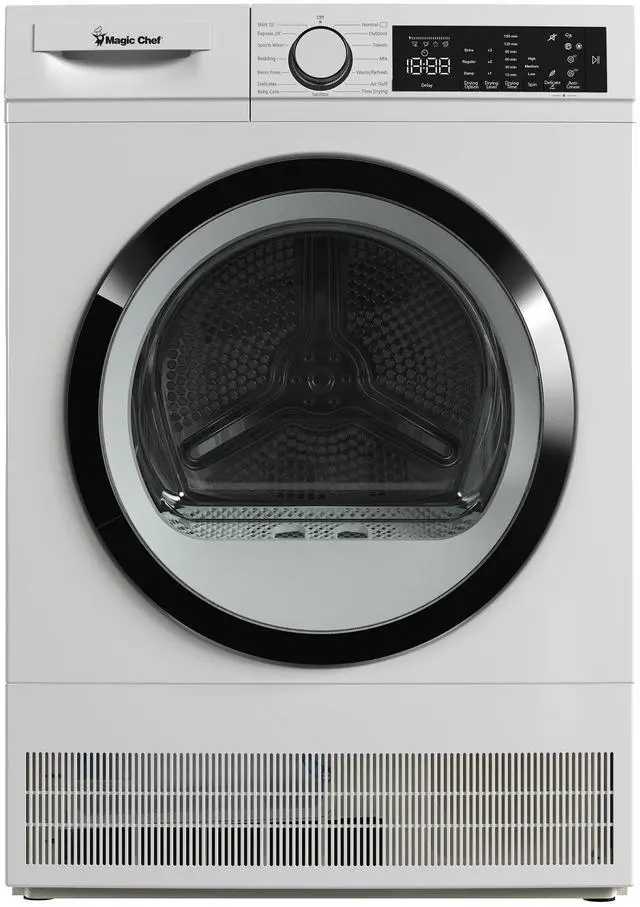 Main image of 24 in. 4.0 cu.ft. Ventless, Condensing Front Load Stackable Electric Dryer in White