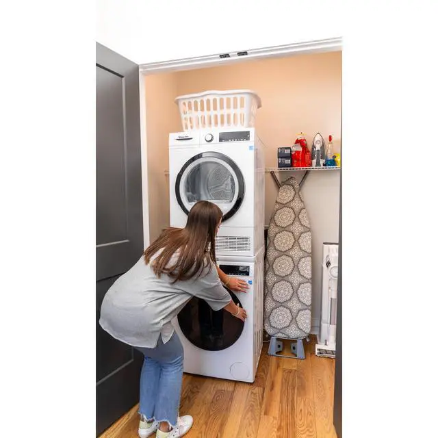 Alt view image 3 of 4 - 24 in. 2.2 cu. ft. Compact Front Load Washer in White
