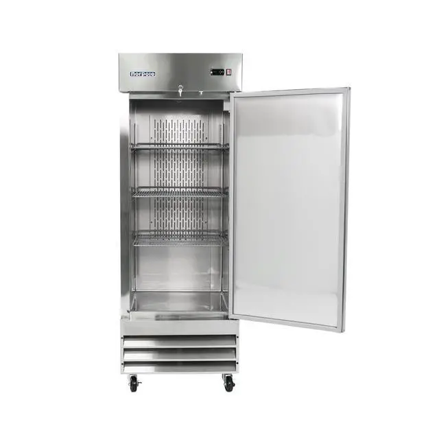 Alt view image 2 of 4 - Commercial 23 cu. ft. Refrigerator in Stainless Steel