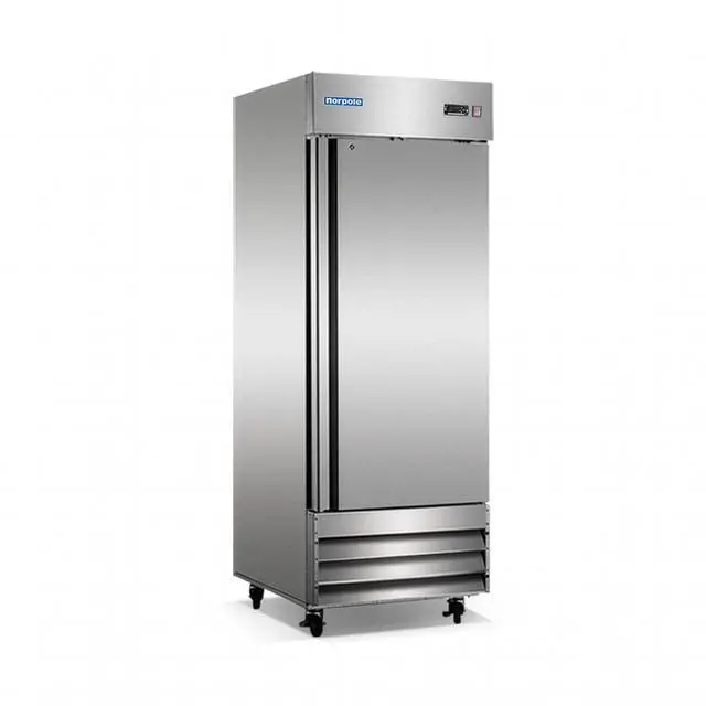 Alt view image 3 of 4 - Commercial 23 cu. ft. Refrigerator in Stainless Steel
